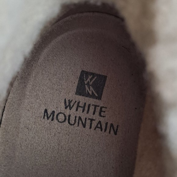 White Mountain Zion Lace-Up Hiking Boot with Faux Fur Size 8 - Picture 7 of 10